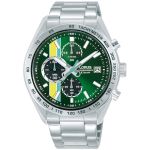LORUS Chronograph Green Dial Watch