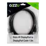 GIZZU 4K 60HZ Displayport Male To Male Cable 1.5M GCPDPDP15