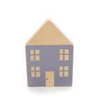 Wooden Grey House - Shelf Decor