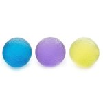 3 Pack Squishy Hand Therapy Exercise Balls - Fidget Gel Stress BALLS C-N3 X2