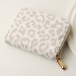 Chic Leopard Print Women's Wallet - Lightweight Faux Leather With Zip Closure Credit Card & Id Slots Perfect Gift For Her