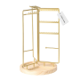 - Rotating Jewellery Organiser Display Stand & Earring Holder