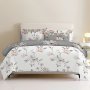 2/3PCS Flower Duvet Cover Kit Duvet Cover 1 Pillowcase 1/2 Pillow Insert And Duvet Insert Not Included Available In All Seasons Washable Ab Face Design Comfortable