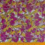 Brocade 15980 Prism Cerise&mustard