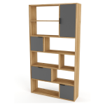 Morrison Shelf 3 Doors - Blackwood