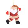 Christmas Decorations Fabric Figurine Pendant-santa Claus