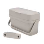 Joseph Joseph Compo 4L Food Waste Caddy In Stone Graphite - Graphite