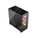 Frame 4500X Lx-r Rgb Link Panoramic Glass Mid-tower PC Case 4X 2.5 2X 3.5 Drive Bays Fan