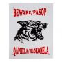 Bulk Pack 2 X Complete Beware Alsation Warning Sign