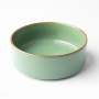 Flat Stackable Cereal Bowl Choose From 6 Colours - Green