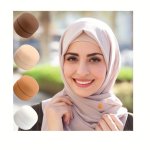 4PCS Magnetic Buckle Set Multifunctional Hijab Pins Set For Women Clothings Decoration