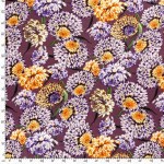 Tton Satin Dahlia Flowers Mid Grey 19124-063