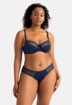 Talia Wired Bra - Blue