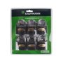 Lock Set - Steel - 40MM 6 Piece