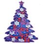 Multi Layered Paint Board Christmas Tree 2