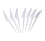 Plastic Knives White X 250
