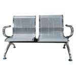 Smte S502 2-SEATER Stainless Steel Waiting Bench 120CM X 56CM X 75CM With Keychain