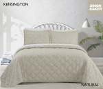 Simon Baker Kensington Bedspread - Natural Various Sizes - Super King - 320CM X 270CM + 2 Pillowcases 50CM X 70CM + 5CM