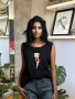 Betty Boop Vest - Black - Xlarge