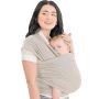 Keababies Baby Wrap Carrier - All In 1 Original Baby Carrier Newborn To Toddler Sling Easy To Wear Hands Free Bonding Lightweight Breathable Infan