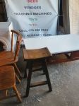 Solid Wooden Bar Stool