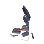 Ashcomonline Electric Chainsaw With Two 24V Lithium Battery Cordless Chainsaw