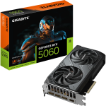 Gigabyte Nvidia Geforce Rtx 5060 Windforce Oc 8GB Pcie 8X - 8GB GDDR7 128-BIT Memory Bus 1X HDMI 3X Displayport .