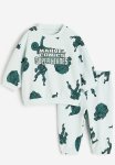 2-PIECE Sweatshirt Set - Light Turquoise Marvel Comics