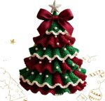 Crochet Kit For Beginners Diy Crochet Christmas Tree Kit Crochet Christmas Tree Crafts For Girls 8-12- Xmas Tree Kits With Bow &