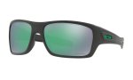 Oakley Turbine OO9263-45 Sunglasses - Matte Black With Prizm Jade Polarized Lens