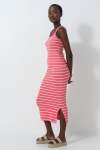 Ribbed Bodycon Skirt - XL Multi Stripe