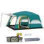 Heartdeco 5-7 Person Camping Tent With Porch - Stable & Lightweight