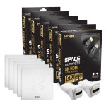 3M 8K Ultrahd HDMI Cable 5X + Wall Plates & HDMI Inserts HDMI-BUNDLE8