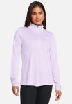 Under Armour Tech 1 2 Zip- Twist - Salt Purple White