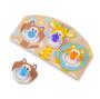 Melissa First Play Wooden Jumbo Knob Safari Animal Puzzle