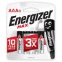 Energizer Max: Aaa - 8 Pack Moq 12