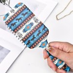Ethnic Equine Pattern Brush 8 EB11