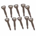 10 Ignition Keys 57591-23330-71 575912333071 A62597 162597 For Toyota Forklift