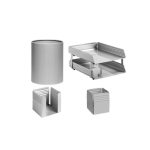 Krost Modern Desk Set Black