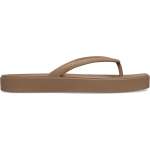 Miami Square Flatform Flip - Milk Chocolate W11