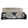 FH1 Open Water Goggles + Mesh Bag - Black/yellow Mirror