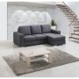 Amy L Shape Sofa Mustard Fabric