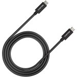 Canyon UC-44 Cable U4-CC-5A1M-E USB4 Type-c To Type-c Cable Assembly 40G 1M 5A 240W Erp With E-mark Ce Rohs Black