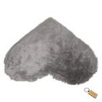 Smte Fluffy Runner Carpet -soft Plush And Stylish Floor Covering Grey With Keychain