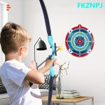 Fkznpj Professional Shooting Sports Archery Sucker Target Bucket Set Toy As Halloween Chrismas Gift