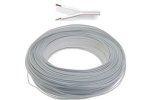 Cable 0.2MM Ripcord White 100M