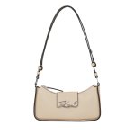 K signature Small Zip Shoulder -trench Beige