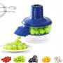 Automatic Grape Peeler Machine Electric Garlic & Cherry Tomato Peeler Skin Remover Tool For Small Fruits Effortless Peeling For Home Kitchen