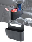 Savadicar Center Console Hanging Storage Organizer Armrest Abs Tray Compatible With 2018-2025 Jeep Wrangler Jl Jlu 4XE And Jeep