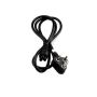 Hp Accessories - 3PUK-CLVR 0.75X3 Black Power Cable For A Notebook